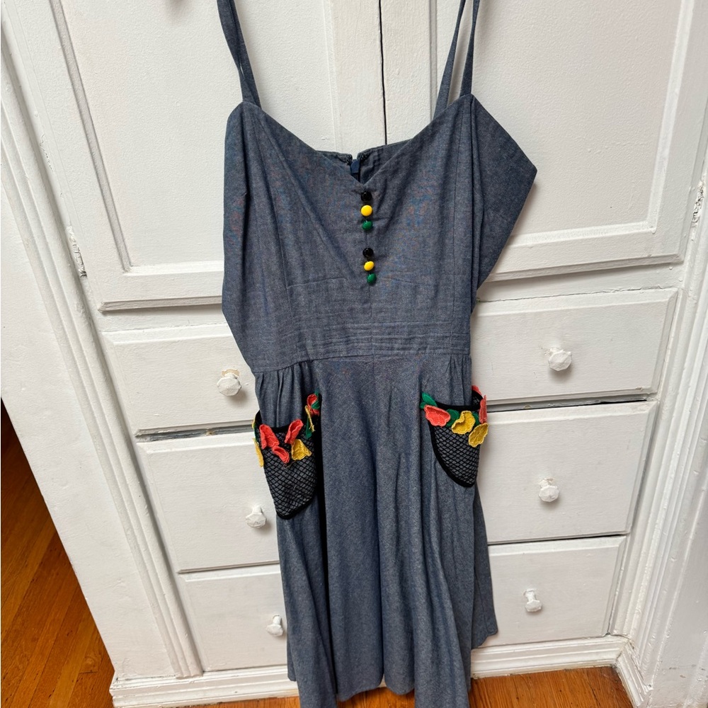 Trashy Diva Chambray fruit dress